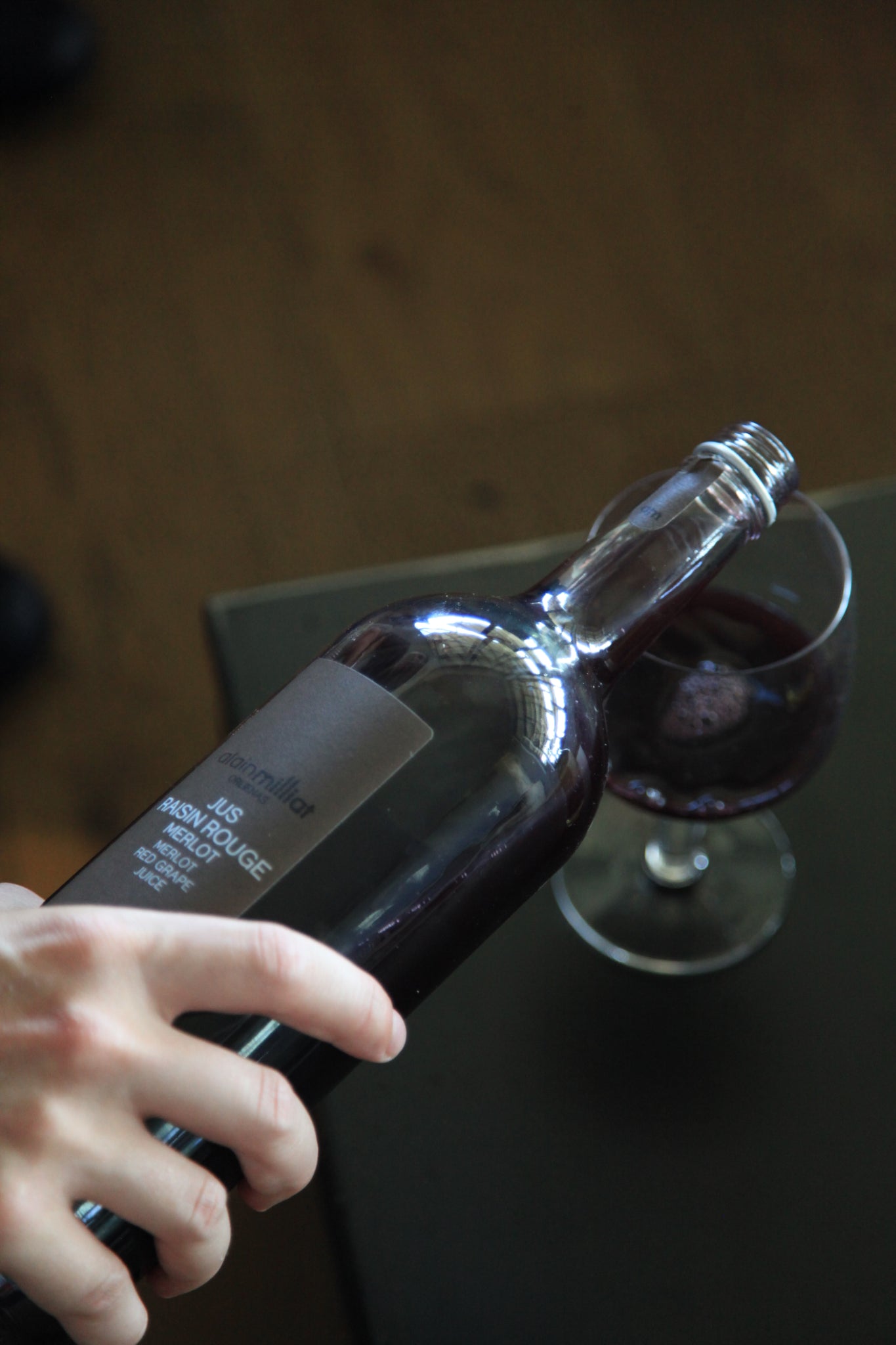 Merlot raudonųjų vynuogių sultys					
